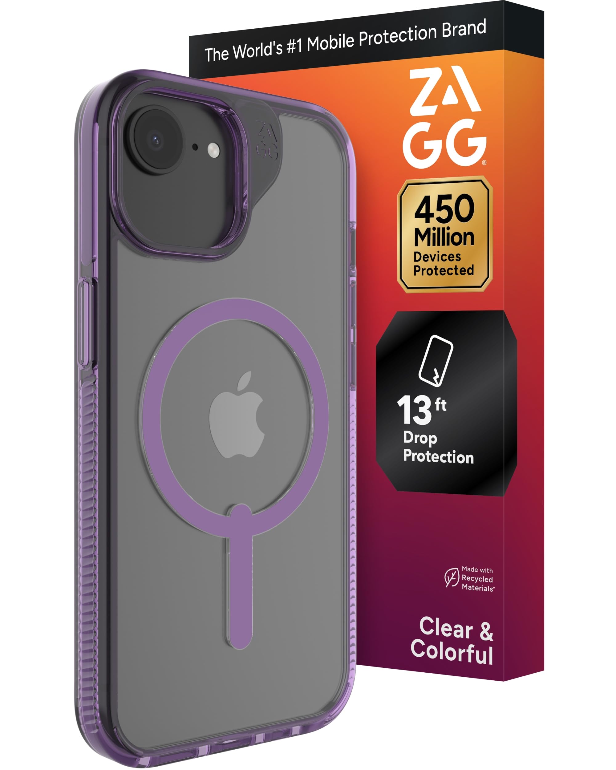 Amazon.com: ZAGG Santa Cruz Snap Case for iPhone 17e/ 16e/ 15/14